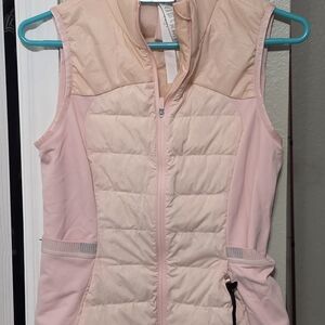 lululemon athletica Light Pink Quilted Puffer Vest